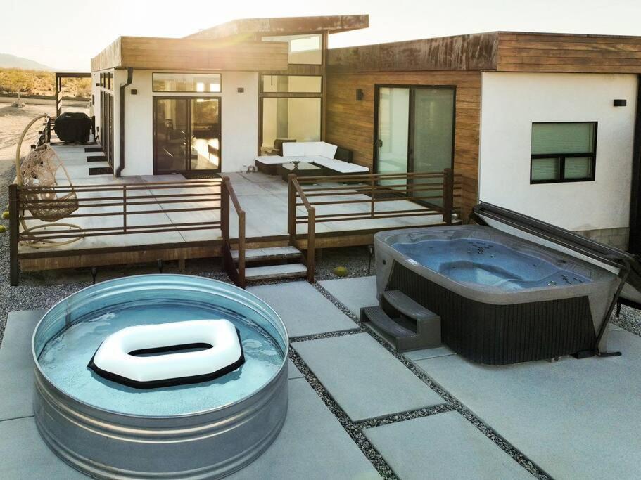 Panoramic Heaven - Luxury Designer Property W Spa Joshua Tree Exterior foto